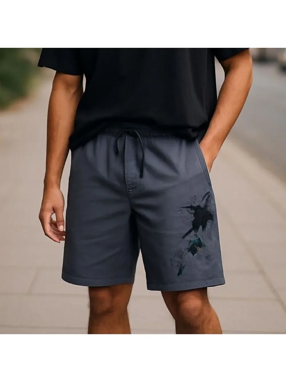 Men’s Light Gray Surf Shorts First Wave Size 32 | Beach & Swim Trunks